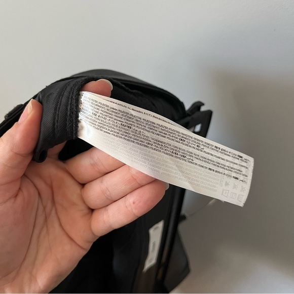 Mango MNG Lille Black Vegan Faux Leather Seamed Straight Leg Trouser Pants Sz 4 - Picture 11 of 16